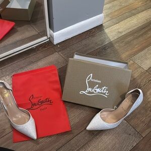 Christian Loubitons Glitter Pumps